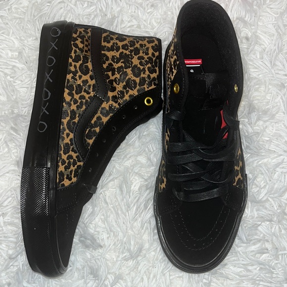 Vans Shoes - Sk8 hi decon Vans women cheetah print